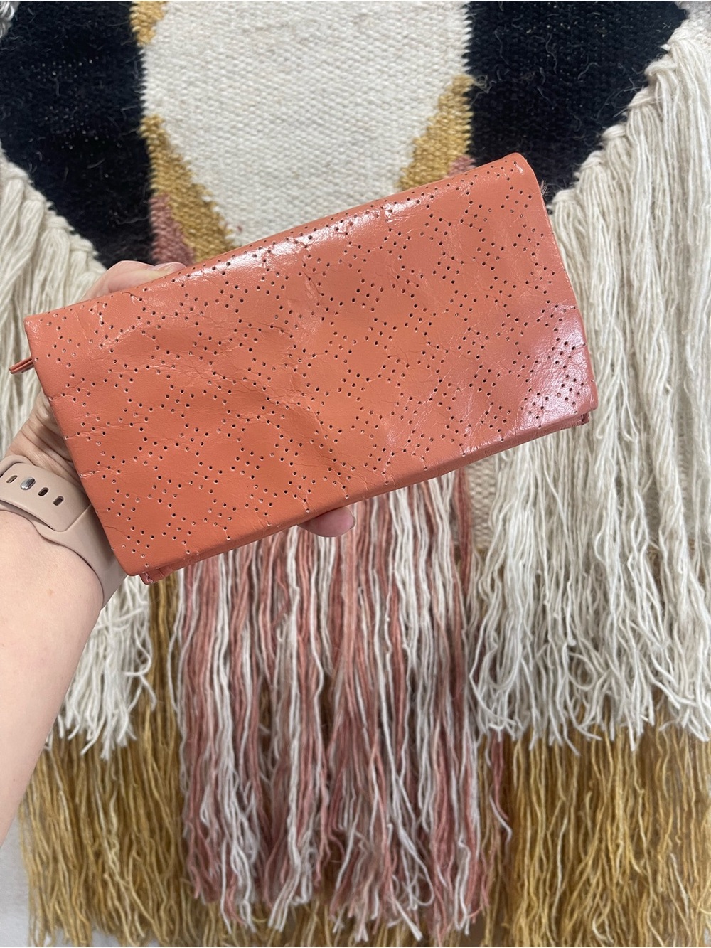 Latico NJ Made in USA Zip Clutch Wallet